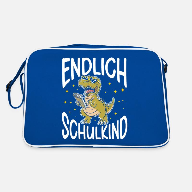 School 1. Grade Retro Tasche