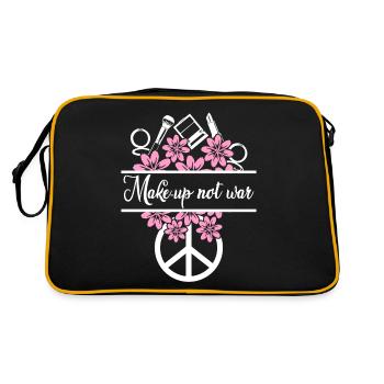 Face Mask Skin Care Sunscreen Serum - Retro Tasche - Schwarz/Gold - Hinten