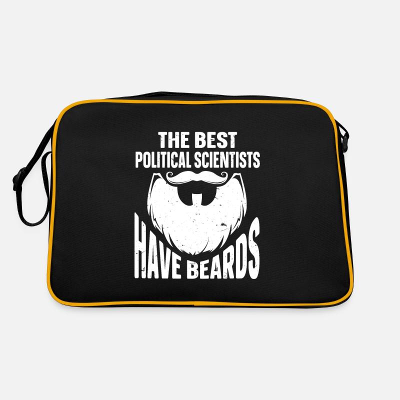 Beard Quote Bearded Men Retro Tasche