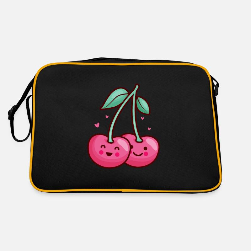 Cherry Cherry Tree Cherry Blossom Fruit Gift Retro Bag