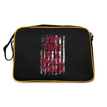 Country - Retro Bag - black/gold - Back