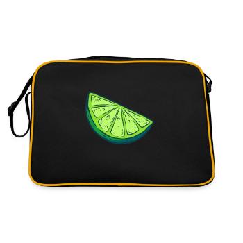 Tequila Sunrise Booze Party Mexique Cadeau - Sac Retro - noir/or - Dos