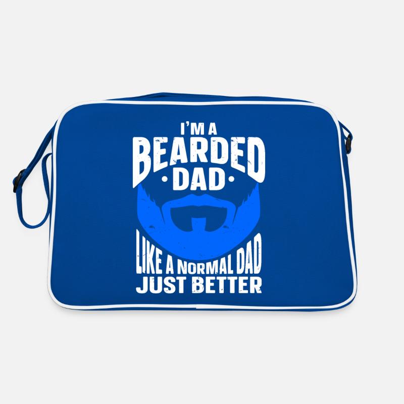 Citation à barbe Hommes barbus Sac Retro