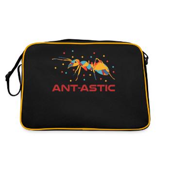 Ant Ants - Retro Bag - black/gold - Back