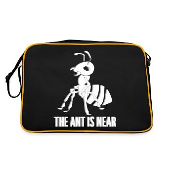 Lasius Niger Ant Farm Ants - Retro Bag - black/gold - Back