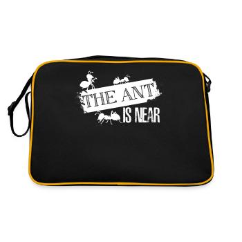Ant Farm Ants Formicarium Lasius Niger - Retro Bag - black/gold - Back