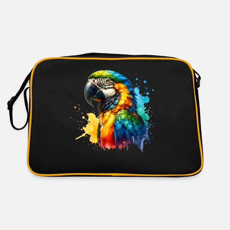 Perroquet Sac Retro