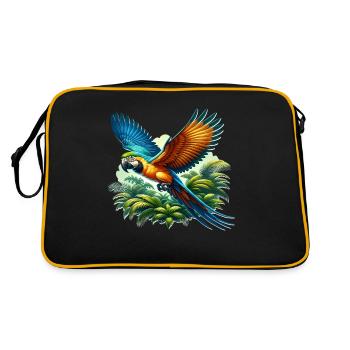 Parrot - Retro Bag - black/gold - Back