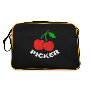 Cerise - Sac Retro - noir/or - Dos