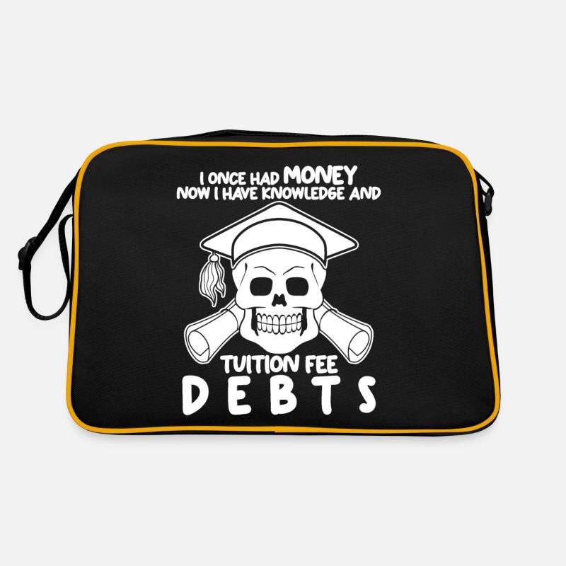 Students Tuition Fee Semester Fee Retro Bag