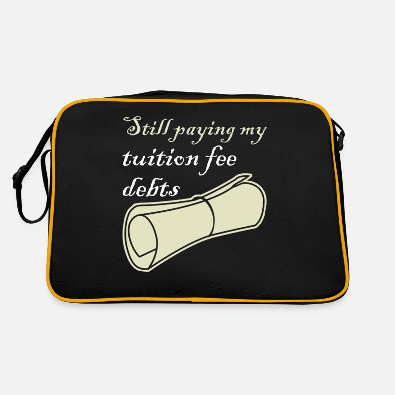 Tuition Fee College Student Retro Bag
