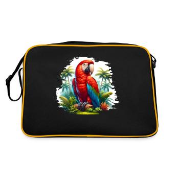 Parrot - Retro Bag - black/gold - Back