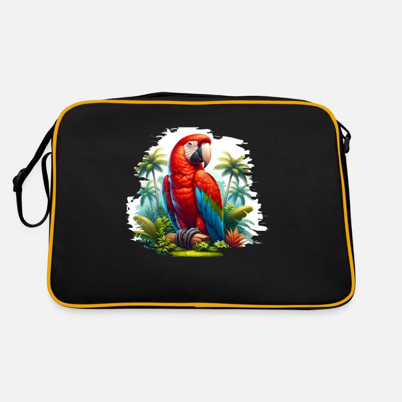 Perroquet Sac Retro