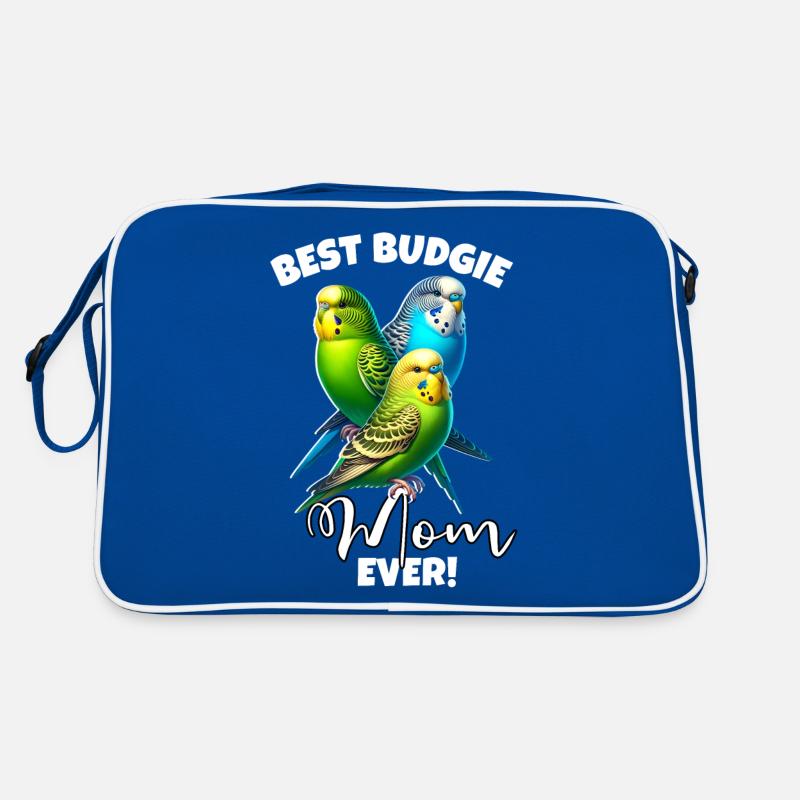 Beste Budgerigar Budgie Mama Retro Tasche