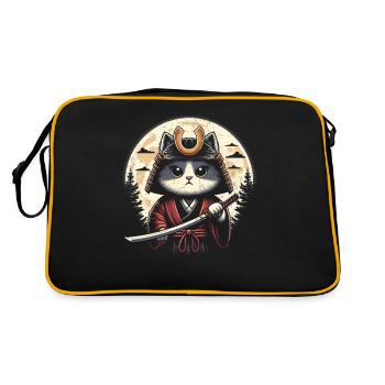 Samurai - Retro Bag - black/gold - Back