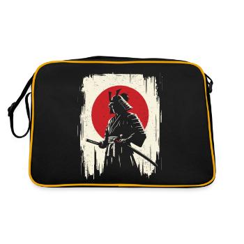 Samouraï - Sac Retro - noir/or - Dos