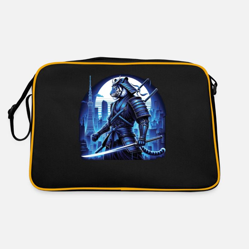 Samurai Ronin Sword Fighting Warrior Gift Retro Bag
