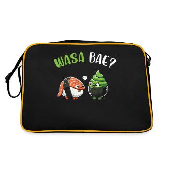 Sushi - Sac Retro - noir/or - Dos