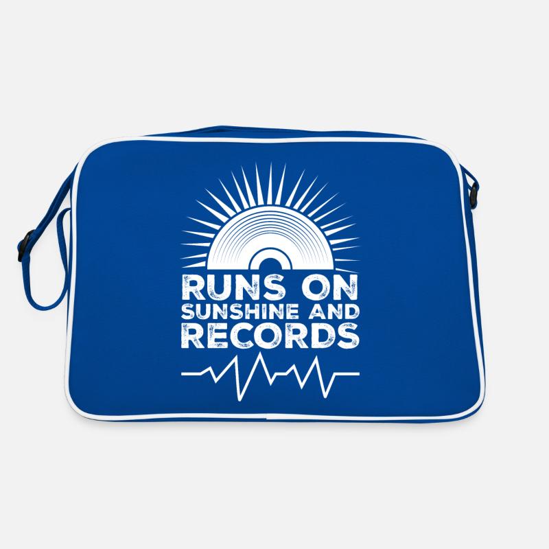Record Player Disk Jockey Vinyl Retro Tasche