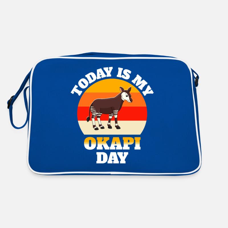 Forest Giraffe Okapi Retro Bag