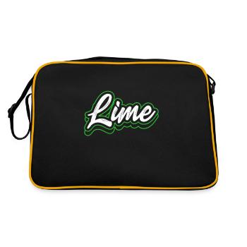 Tequila Sunrise Booze Party Mexico Gift - Retro Bag - black/gold - Back