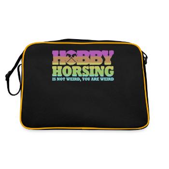 Hobby Horsing with Hobby Horse - Retro Bag - black/gold - Back