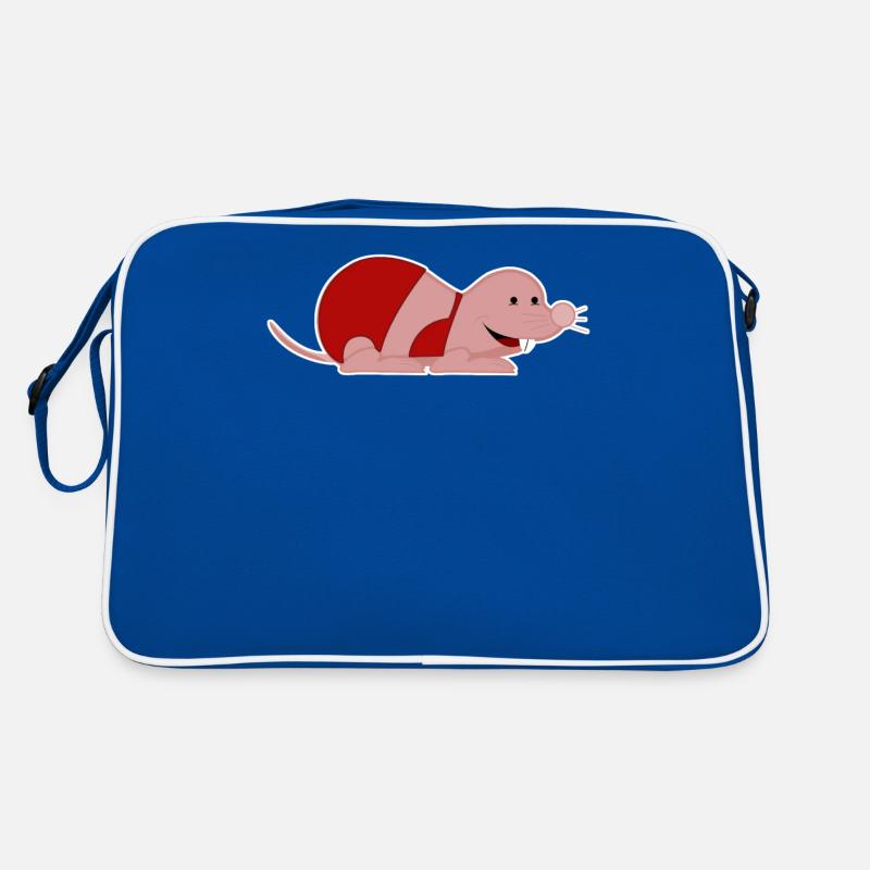 Naked Mole Rat with a Bikini Retro Tasche