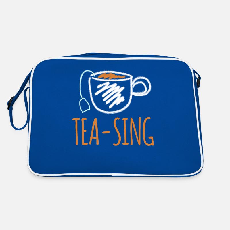 Tea Bag Tea Cup Tea Mug Teapot Teasing Retro Tasche