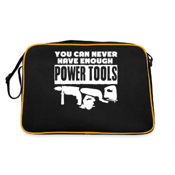 Best Power Tools Electric Tools - Retro Bag - black/gold - Back