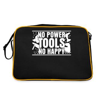 Power Tools Best Electric Tools - Retro Bag - black/gold - Back