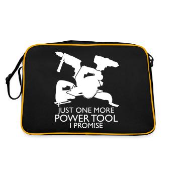 Power Tools Electric Tools - Retro Bag - black/gold - Back