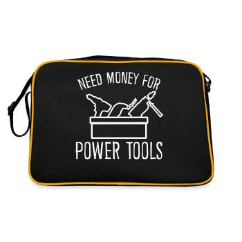 Power Tools Best Electric Tools - Retro Bag - black/gold - Back