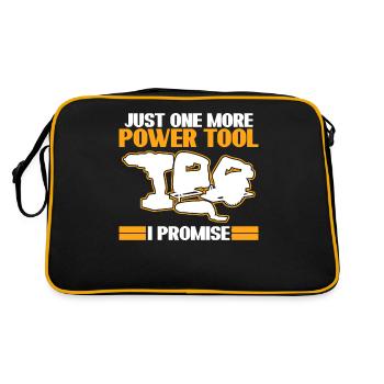 Best Power Tool Electric Tools - Retro Bag - black/gold - Back