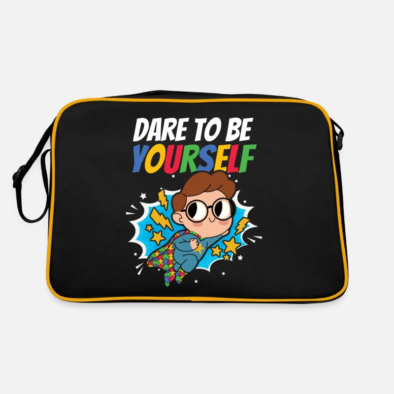 Journée de sensibilisation à l’autisme Cadeau autiste Sac Retro