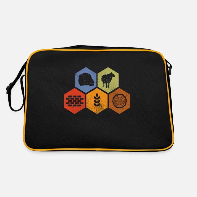Brettspiel Retro Tasche