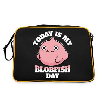 Blobfisch Blobfish - Retro Bag - black/gold - Back