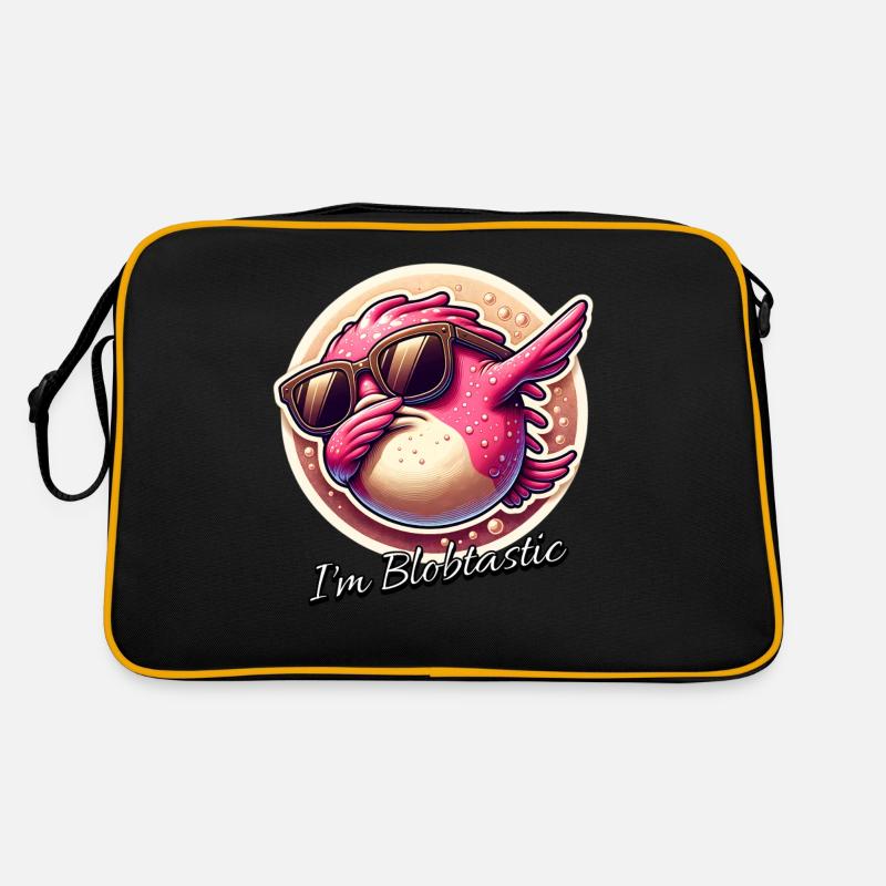 Blobfisch Spruch Blobfish Retro Tasche