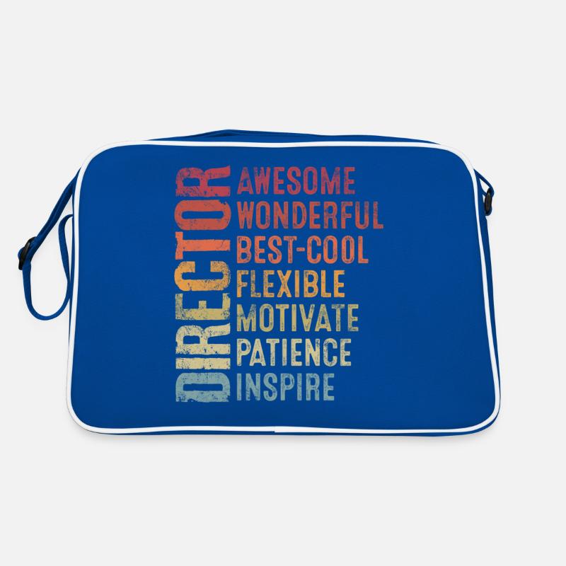 Director Awesome Wonderful Best Cool Retro Funny Retro Bag