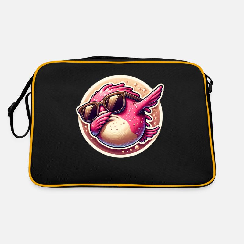 Blobfisch Retro Tasche