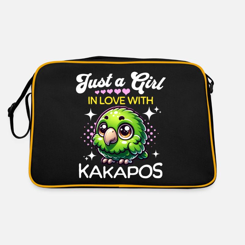 Perroquet de nuit Kakapo Sac Retro