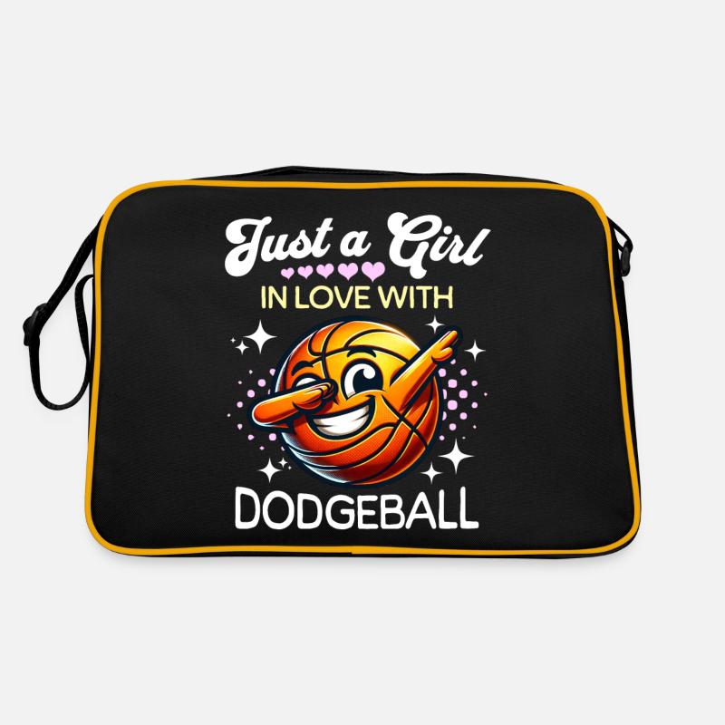 Dodgeball Mädchen Retro Tasche