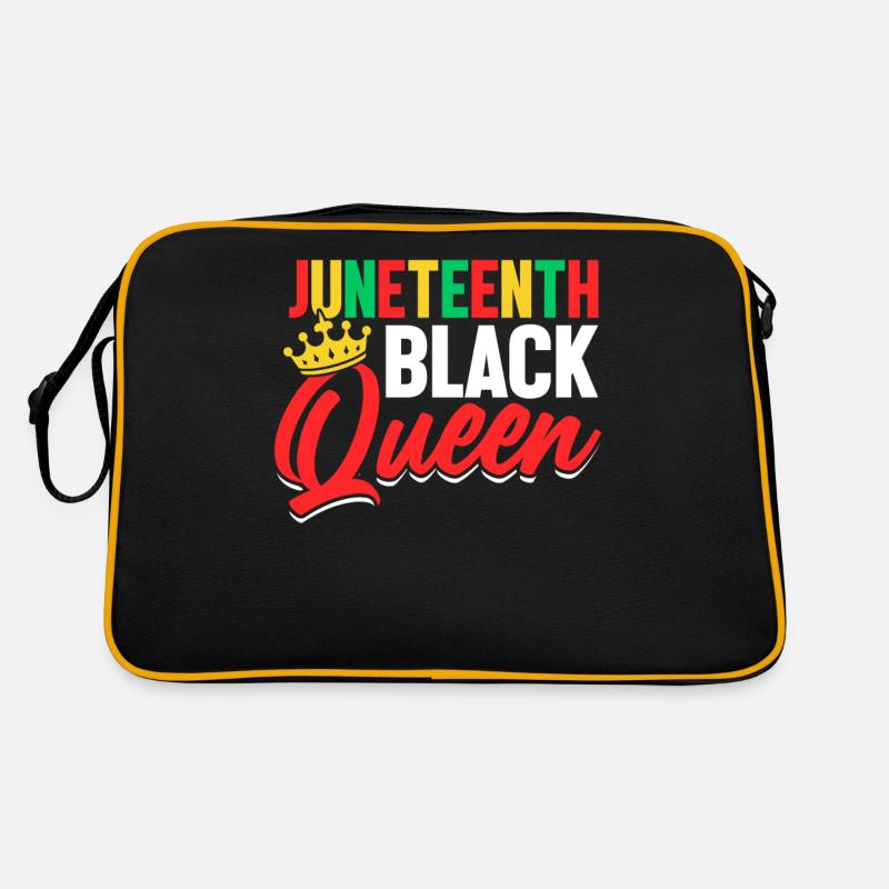 Juneteenth Black Queen Mélanine Black History Afro Sac Retro