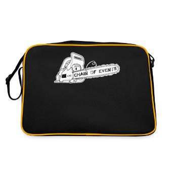 Tronçonneuse Tronçonneuse Tronçonneuses - Sac Retro - noir/or - Dos