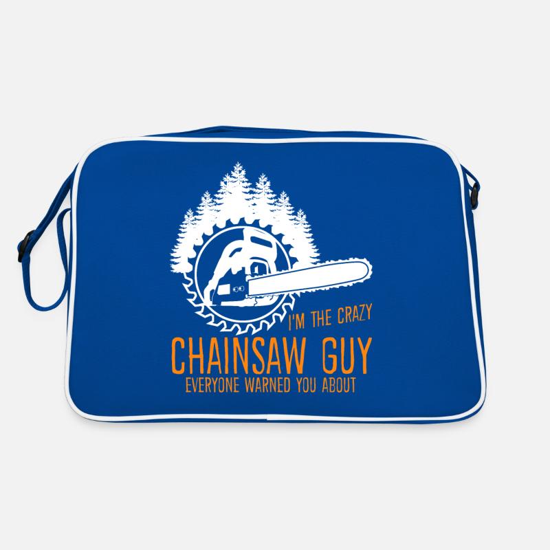 Chain Saw Chainsaws Chainsaw Retro Tasche