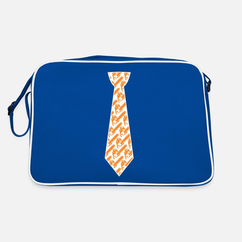 Tronçonneuse Cravate Tronçonneuses Tronçonneuse Sac Retro