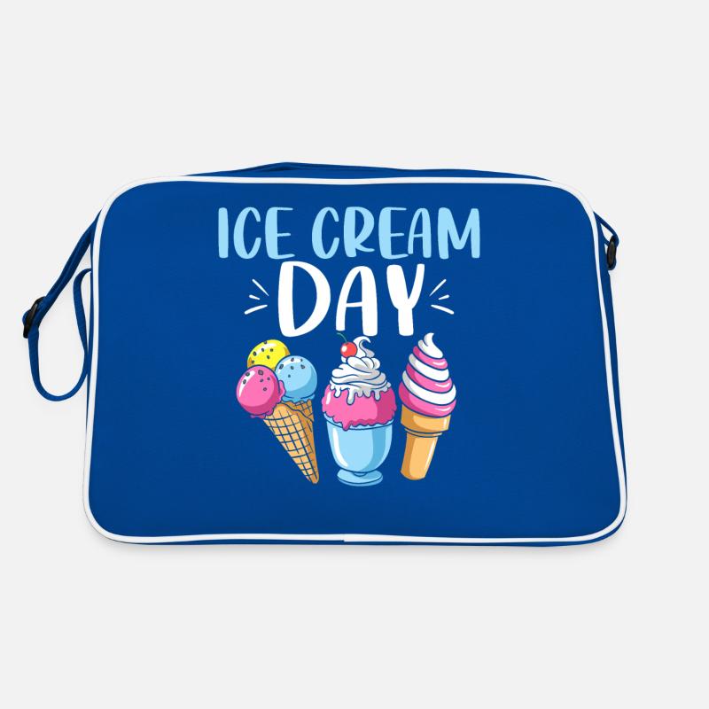 Journée de la crème glacée Dessert glacé Sweet Tooth Ice Sac Retro