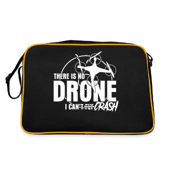 Drone Crash Quadcopter FPV Drones - Retro Bag - black/gold - Back