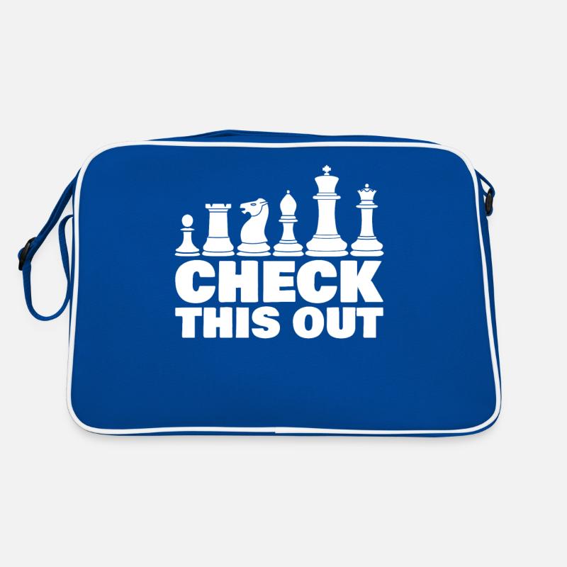 Joueur d’échecs Sac Retro