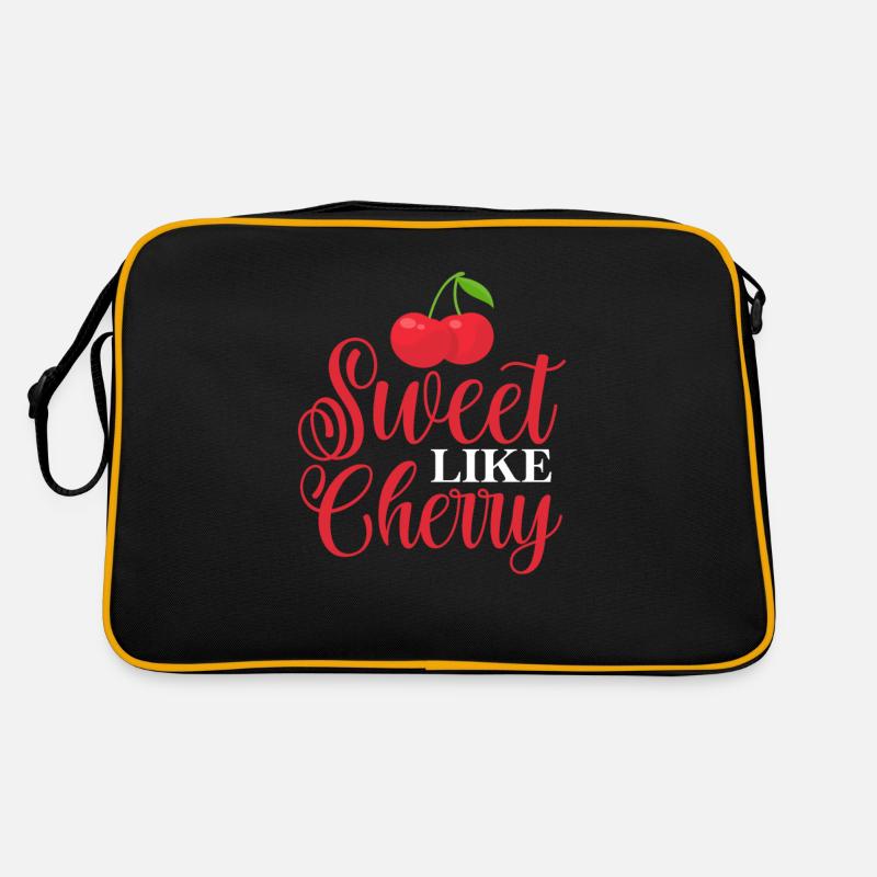 Cherry Cherry Tree Cherry Blossom Fruit Gift Retro Bag