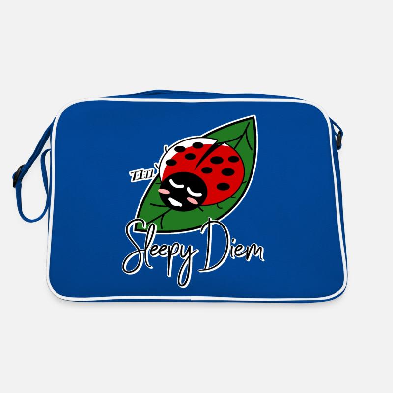 Lady Bug Tired Sleeping Nap Sleep Retro Tasche